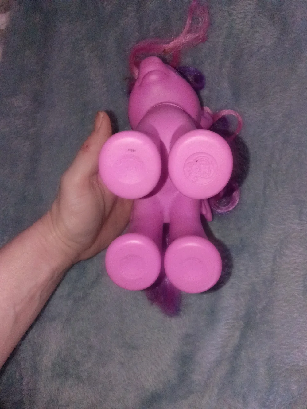 My Little Pony Purple Alicorn Toy with Pink & Purple Mane